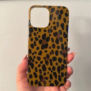 Brand new iPhone 12 Pro Max Kate Spade leopard case. Fits the 12 too.